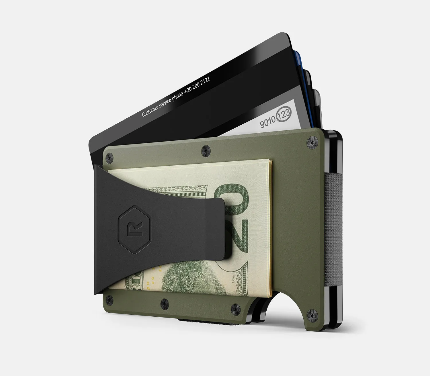Ridge Wallet - Matte Olive