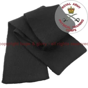 Royal Army Physical Training Corps Heavy Knit Scarf