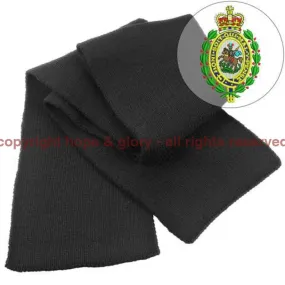 Royal Regiment of Fusiliers Heavy Knit Scarf