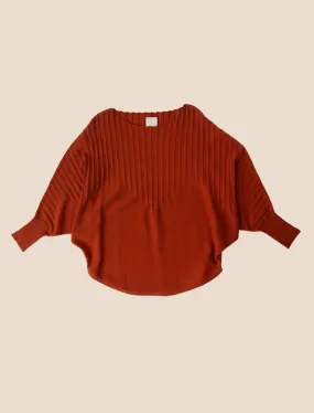 Ryu Luz Top - Dark Rust