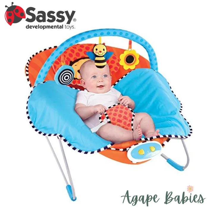 Sassy Cuddle Bug Bouncer (Whimsical Bumble Bee)