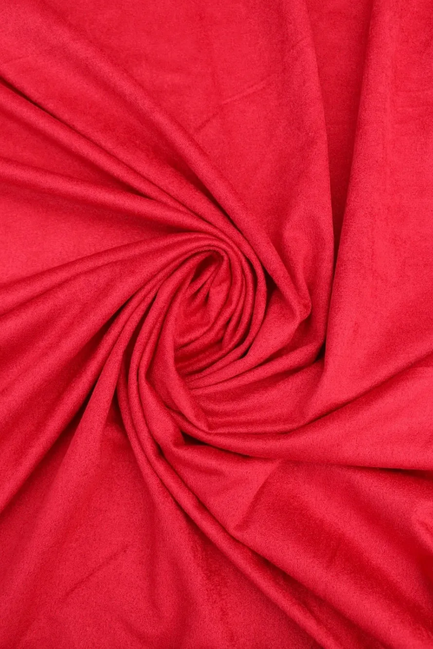 Scarlet Microsuede Jersey Knit