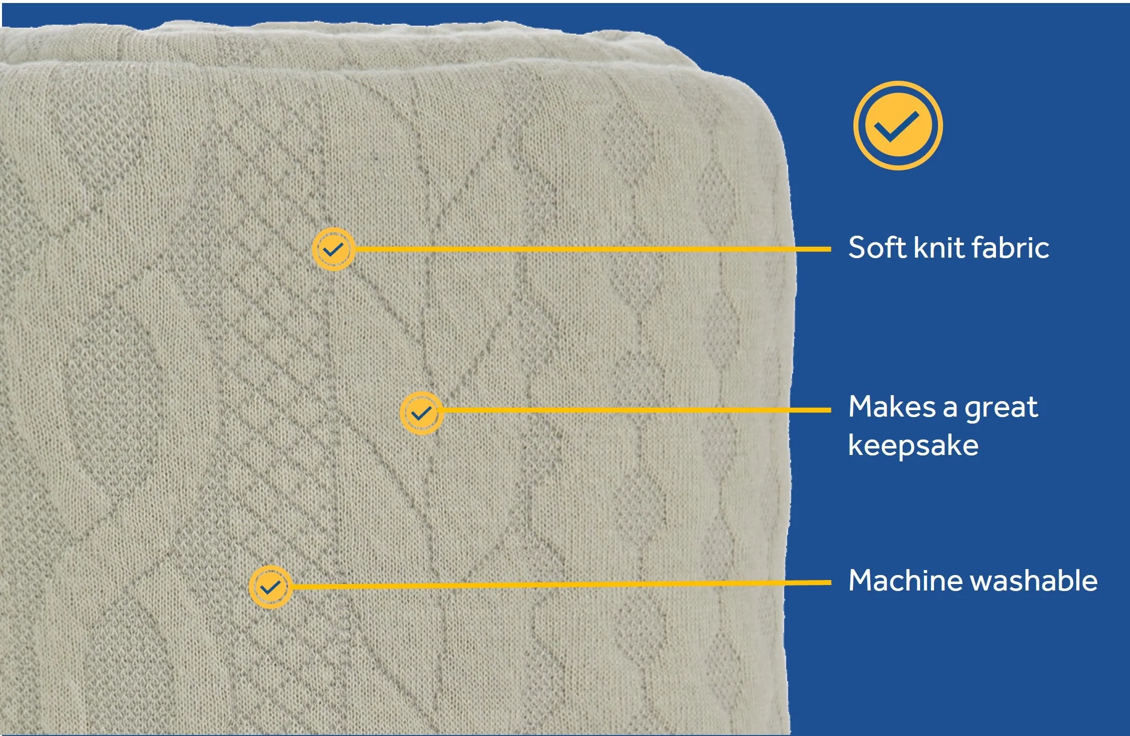 SealyBaby® Knit Blanket
