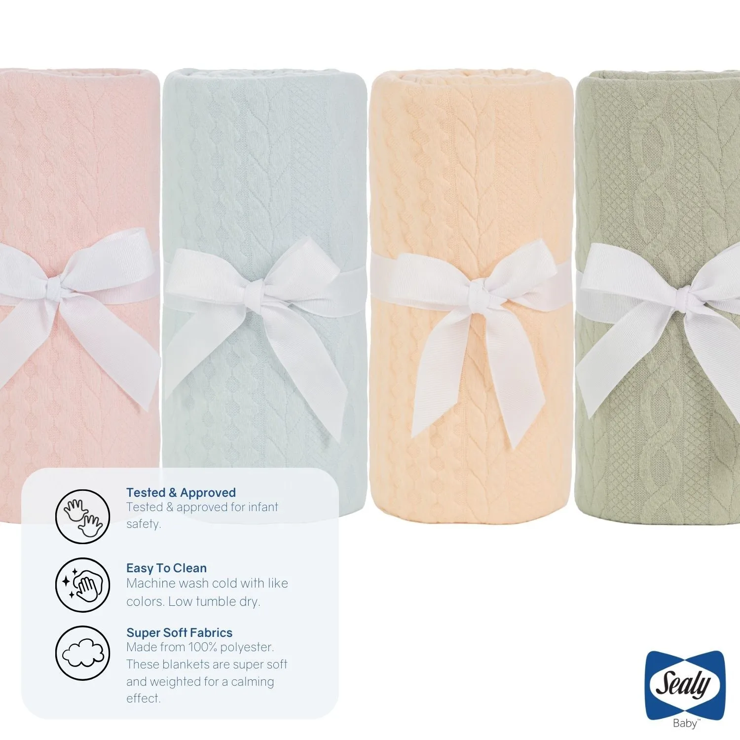 SealyBaby® Knit Blanket