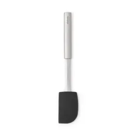 Silicone Spatula with Matt Steel Handle - Heat Resistant, Flexible, Non-Scratch