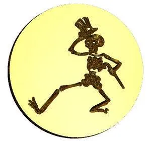 Skeleton Dancing Wax Seal Stamp