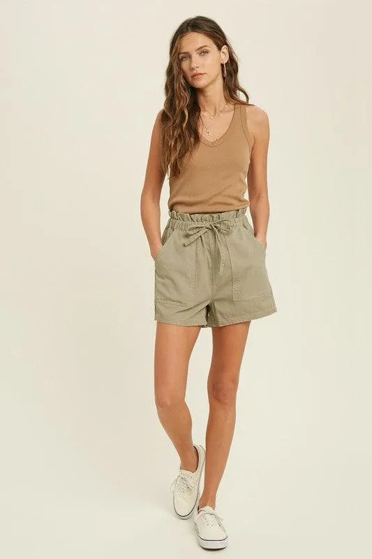 SOPHIA RIBBED KNIT TANK TOP