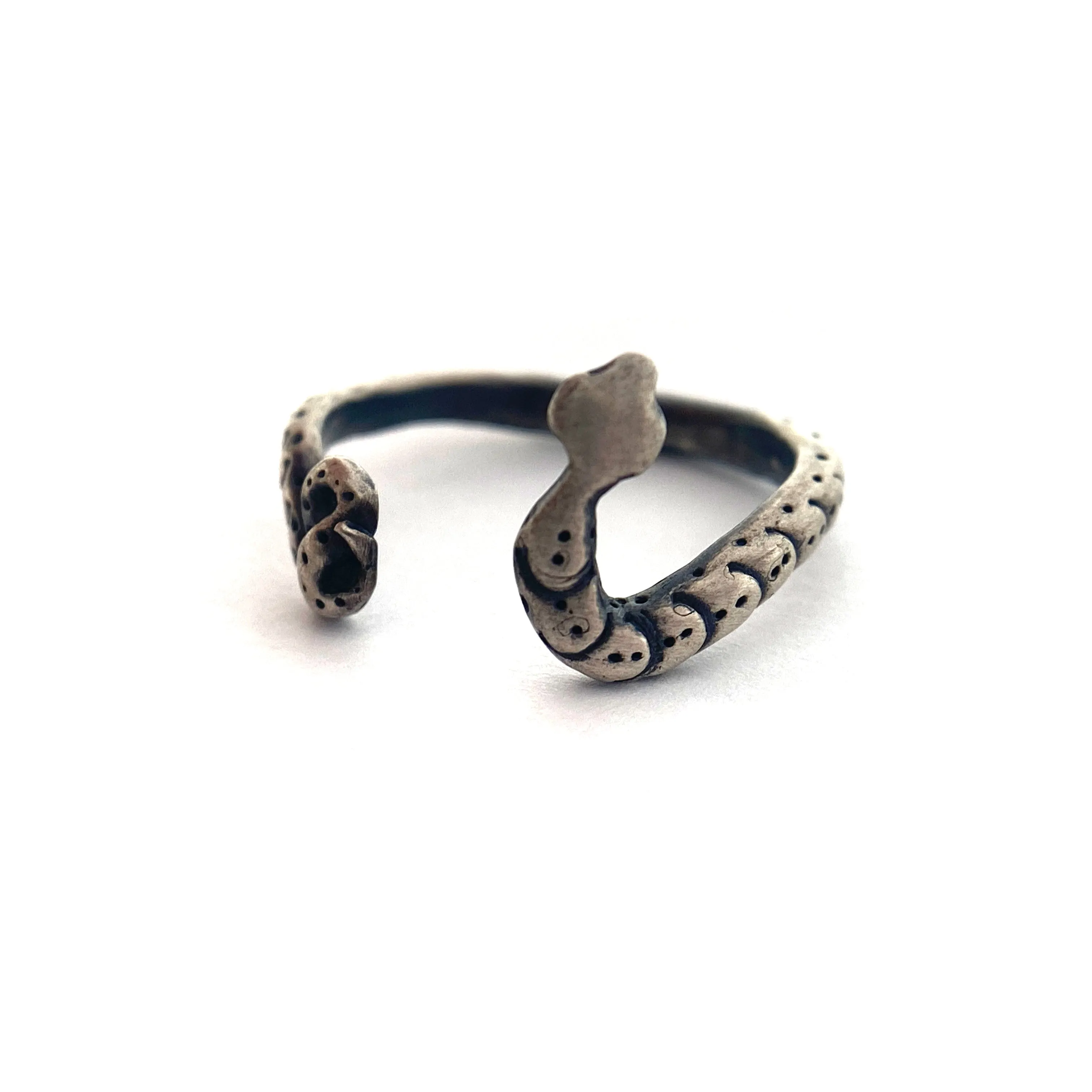 Sterling Silver Snake Ring
