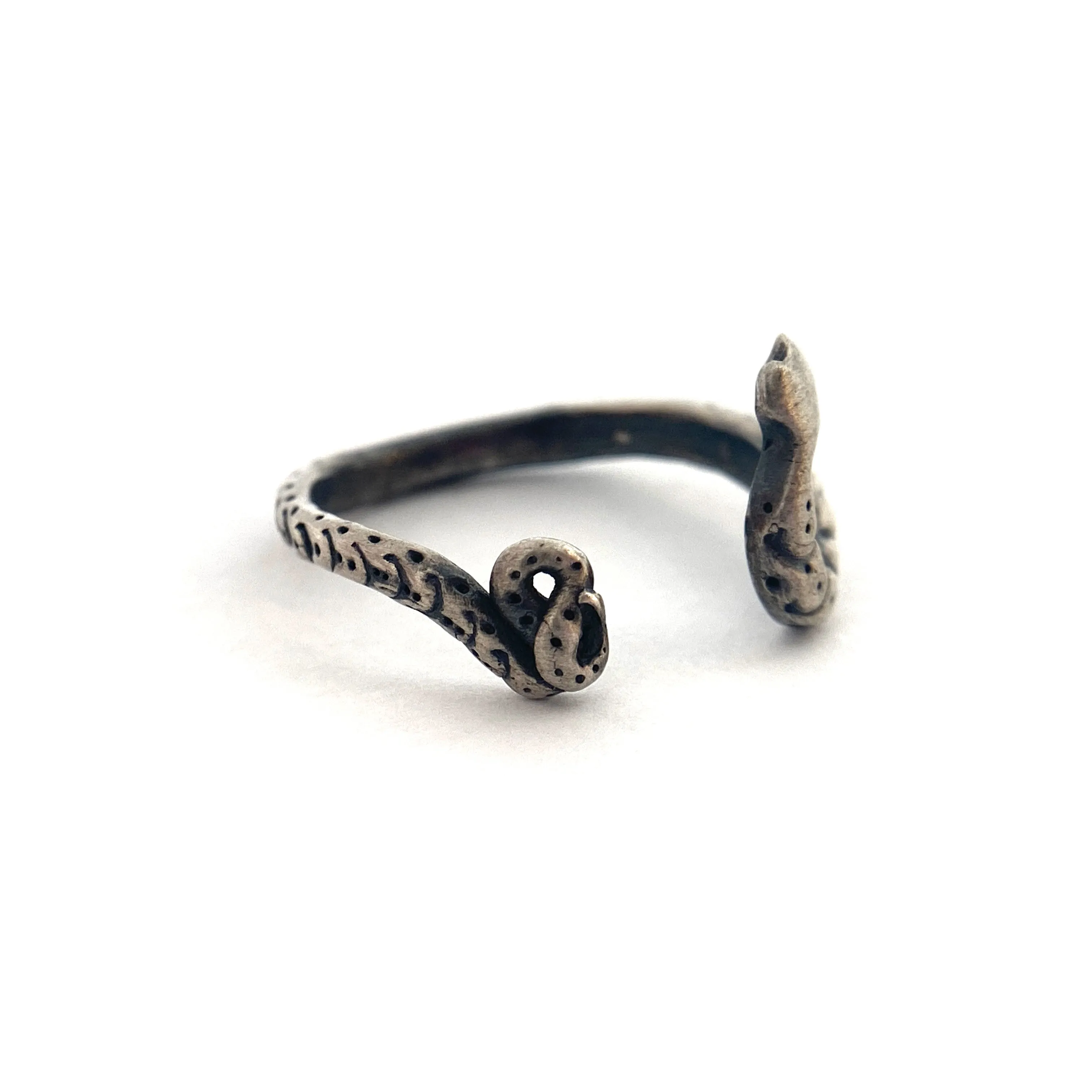 Sterling Silver Snake Ring