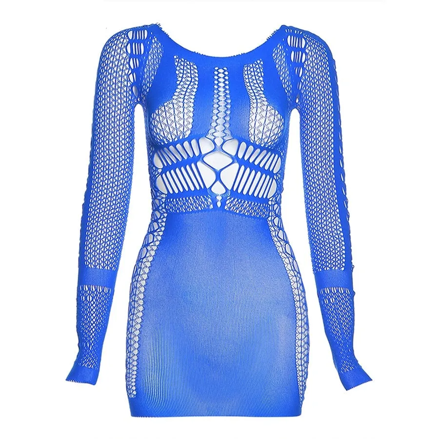 Summer Fling Mesh Mini Dress