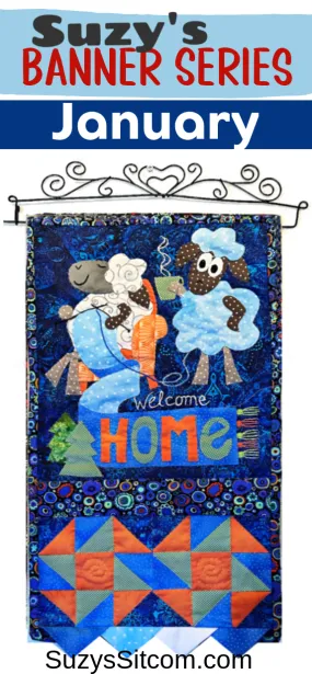 Suzys Banner Series - Knit One Purl Two