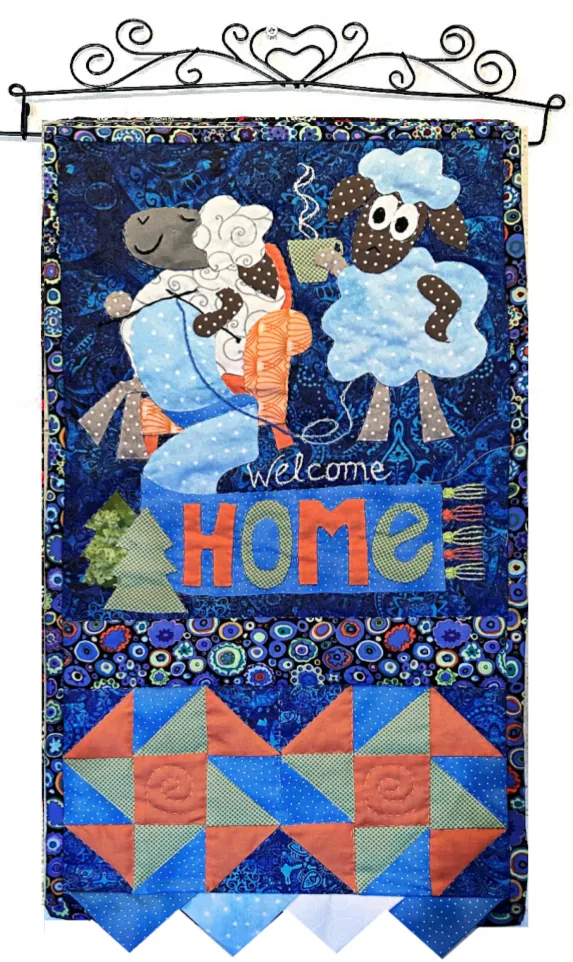 Suzys Banner Series - Knit One Purl Two