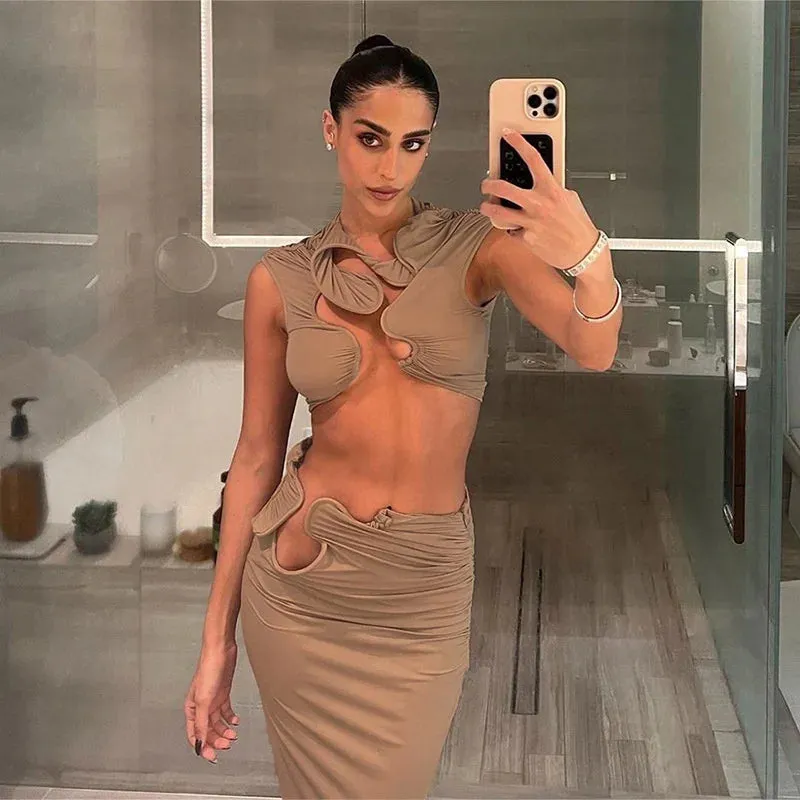 Take A Shot On Me Skirt Set