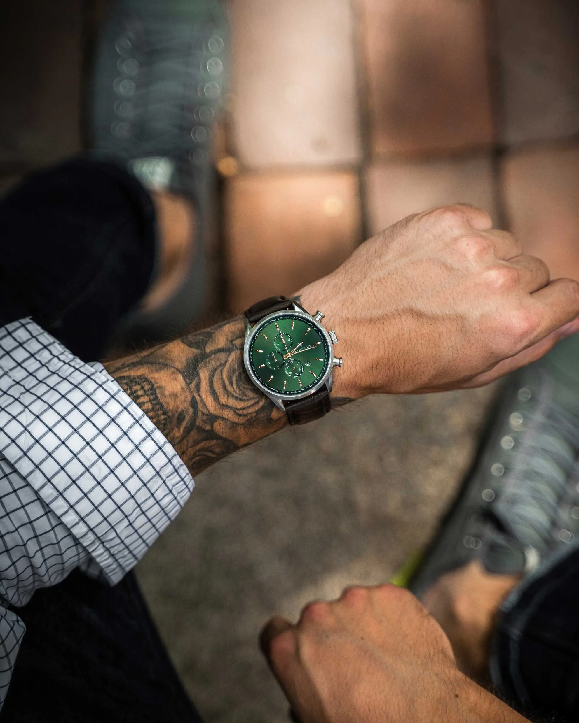 The Chrono S2 - Dark Olive/Silver