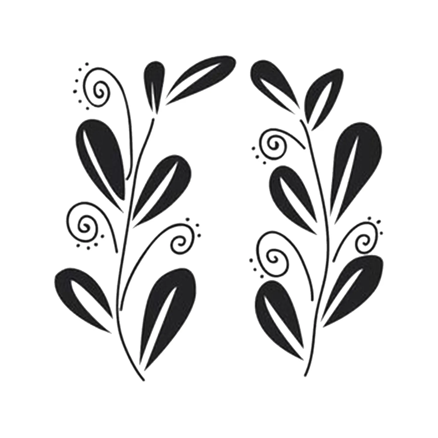The Crafter's Workshop Template 12"x12" - Whimsical Vines*