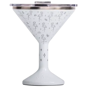 Tini® 13oz Pearl Flamingos