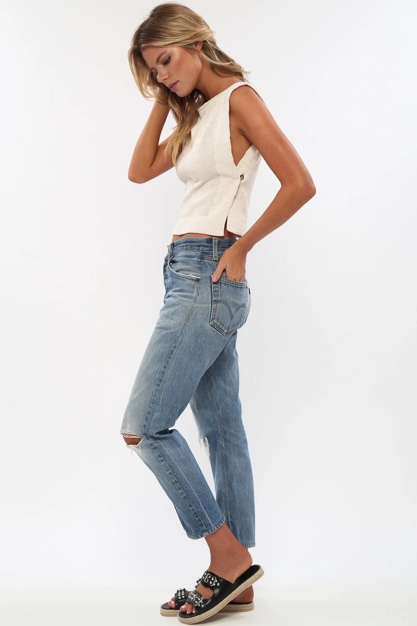 Tula Top in Oatmeal