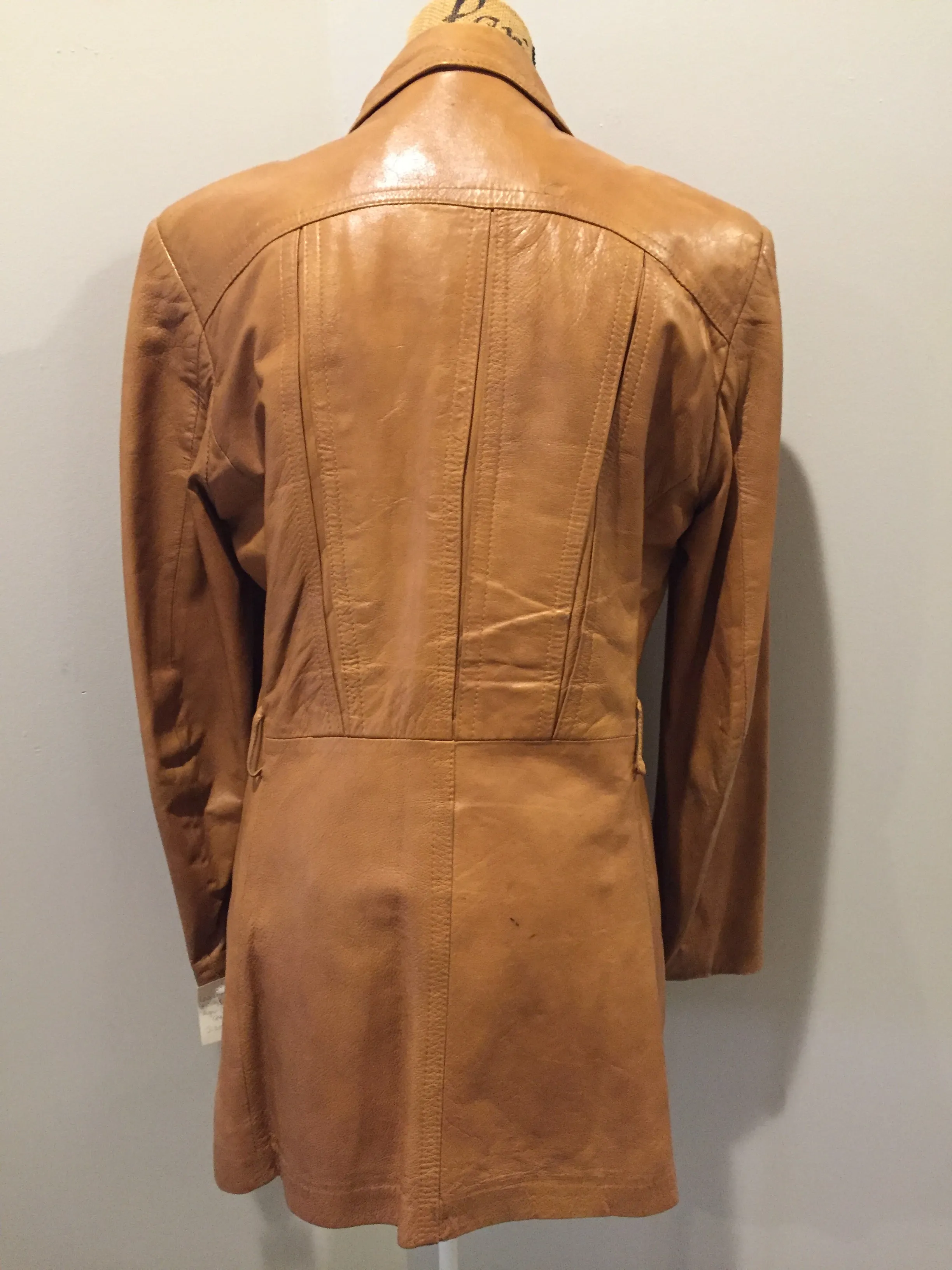 Vintage Roger de Blois inc Brown Leather Jacket