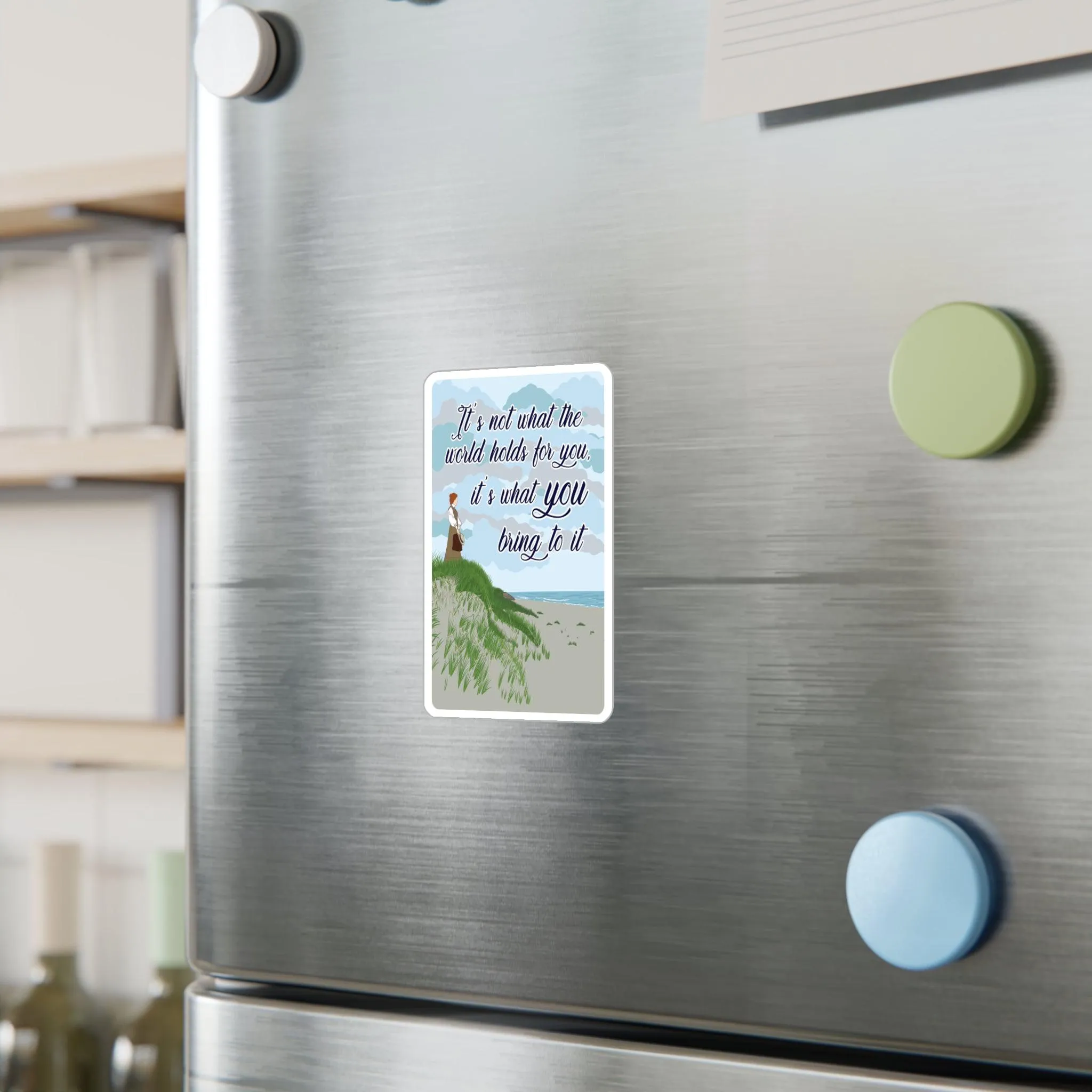 What the World Holds- Anne of Green Gables Vinyl Sticker