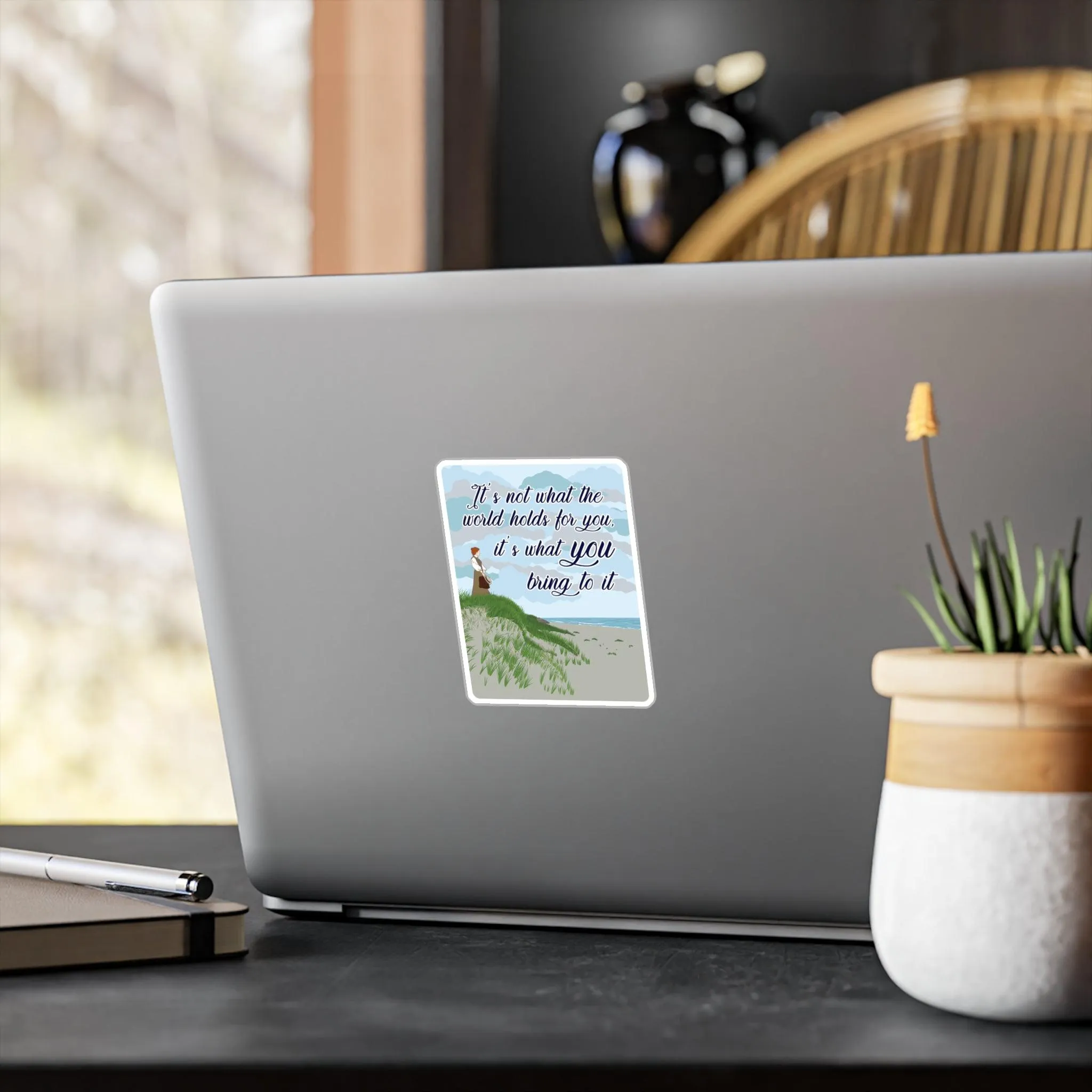 What the World Holds- Anne of Green Gables Vinyl Sticker