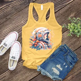 Whimsical Astronaut Women's Tank Top
