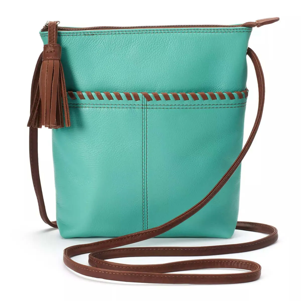 Whipstitch Crossbody Sac