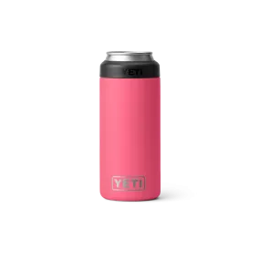 Yeti Rambler 12oz Tropical Pink Colster Slim Can Cooler