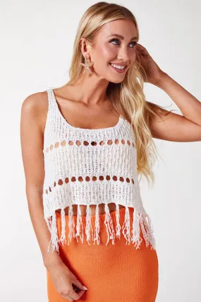 Yoko Fringe Top
